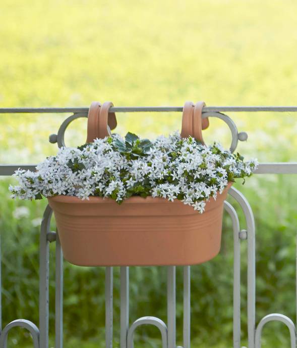 green basics facile à accrocher large terre cuite doux